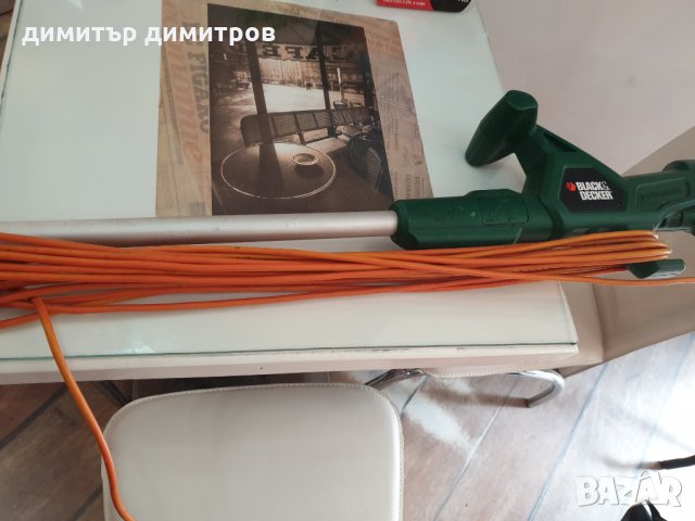 Тример-За Ремонт или Части косачка black & decker gl652 с дълъг кабел, снимка 4 - Градинска техника - 25130108