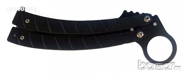Сгъваем  нож Columbia  тип пеперуда 105х230, снимка 2 - Ножове - 12212330