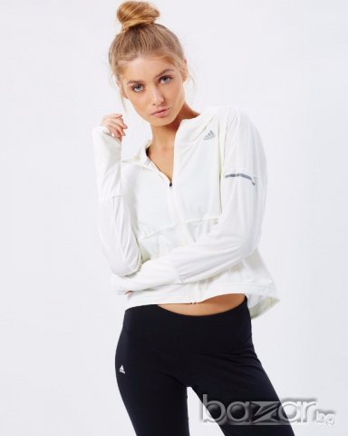 Ново яке Adidas Pure X Running Jacket in White