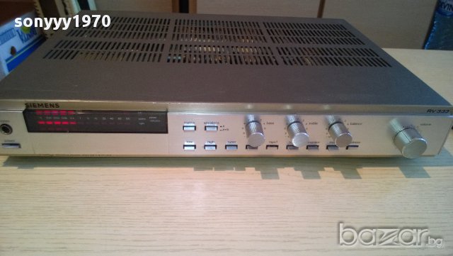 siemens rv-333 stereo amplifier-380watts-внос швеицария, снимка 9 - Ресийвъри, усилватели, смесителни пултове - 11444787