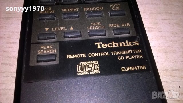technics eur64798 cd player remote control-внос швеицария, снимка 7 - Други - 25035638