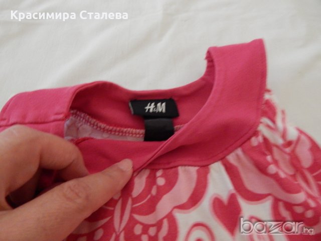 Рокли-5-6 год.-100% памук, снимка 2 - Детски рокли и поли - 19012358