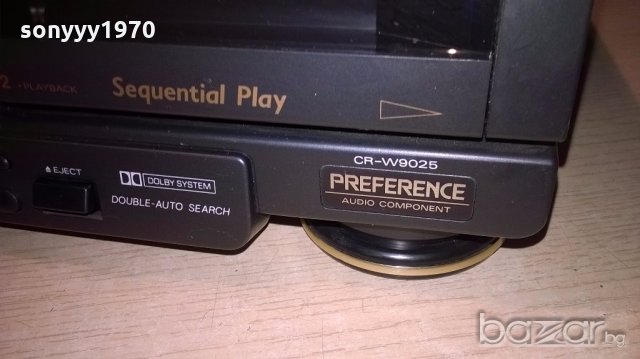 fisher cr-w9025 deck-made in japan-внос швеицария, снимка 13 - Ресийвъри, усилватели, смесителни пултове - 18649658