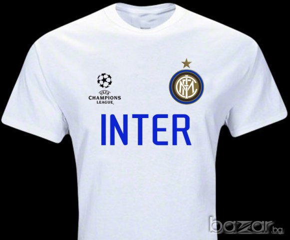 Нова Персонализирана Фен Тениска на Интер с Ваше Име и Номер! INTER!, снимка 5 - Фен артикули - 8206582