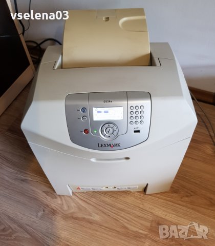 Цветен лазерен принтер lexmark C534n, снимка 2 - Принтери, копири, скенери - 14663496