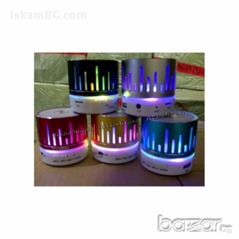 LED MP3 блутут колонка с FM радио, USB, TF Карта памет - код C-203, снимка 3 - Други спортове - 13797779