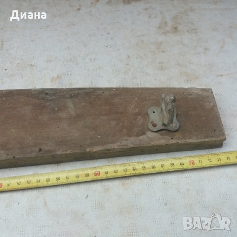Стара дървена закачалка, снимка 2 - Антикварни и старинни предмети - 24726607