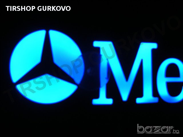 Светеща 3D табела MERCEDES 12 или 24 волта., снимка 4 - Аксесоари и консумативи - 16985812
