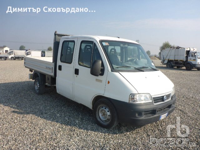 Fiat Ducato 2,3 JTD 2006г двойна кабина 7места, снимка 2 - Бусове и автобуси - 20055175