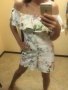 Красив дамски гащеризон с флорални мотиви, снимка 7