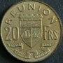 20 франка 1964, Реюнион, снимка 1 - Нумизматика и бонистика - 25855365