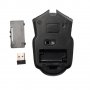 Безжична геймърска мишка FanTech, 2.4Ghz Wireless, USB приемник, 5+1 бутона, Черна, снимка 4