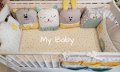 Възглавнички обиколник и бебешки органайзер, снимка 1 - Спално бельо и завивки - 25594243
