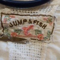Дам.риза-"JUMP&FISH"-/памук/,цвят-бяла-1. Закупена от Италия., снимка 7 - Ризи - 21958232