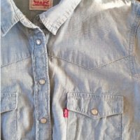 Levi's womens jeans shirt - страхотна дамска риза, снимка 2 - Ризи - 25547632