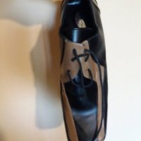 Дам.обувки-/изк.кожа/-№39-цвят-черно+бежаво., снимка 7 - Дамски ежедневни обувки - 22385235