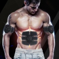 Уред за стягане на мускулите, отслабване и масаж Smart EMS Muscle Trainer, снимка 8 - Фитнес уреди - 20576906