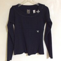 Интересна блузка "Miss Sixty", снимка 2 - Блузи с дълъг ръкав и пуловери - 20279945