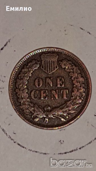 1 CENT INDIAN HEAD 1907 Philadelphia Mint, снимка 1