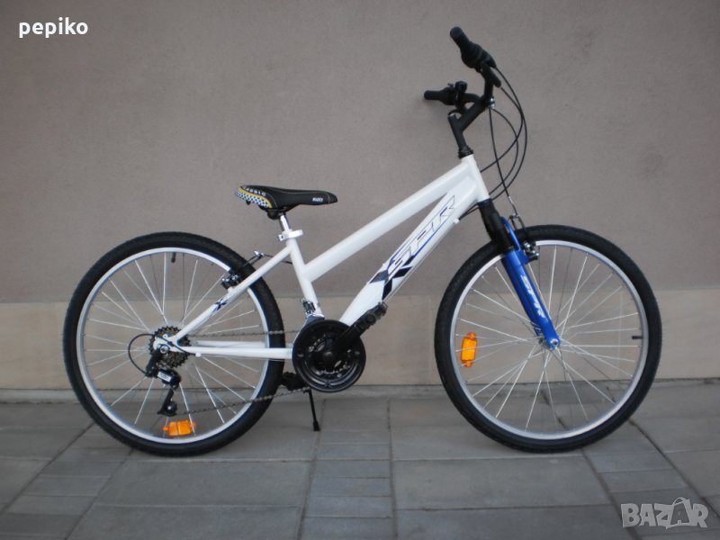 Продавам колела внос он Германия спортен юношески велосипед XSPR SPORT 24 цола преден амортисьор, снимка 1