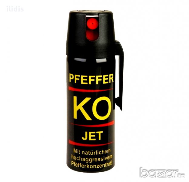 Лютив спрей за самозащита Pfeffer-KO JET 40 мл , снимка 1