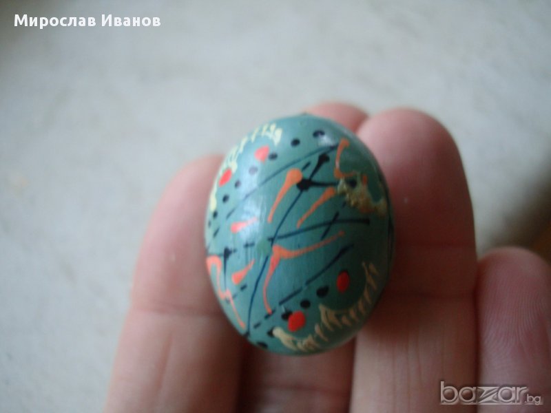 дървено яйце, снимка 1