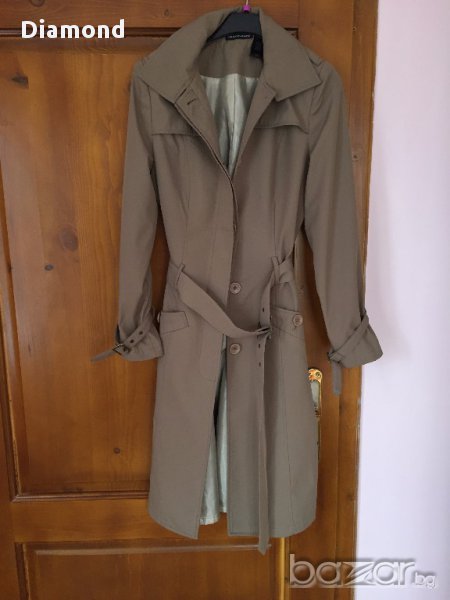 Намален! DKNY Jeans оригинален дамски тренчкот S, снимка 1