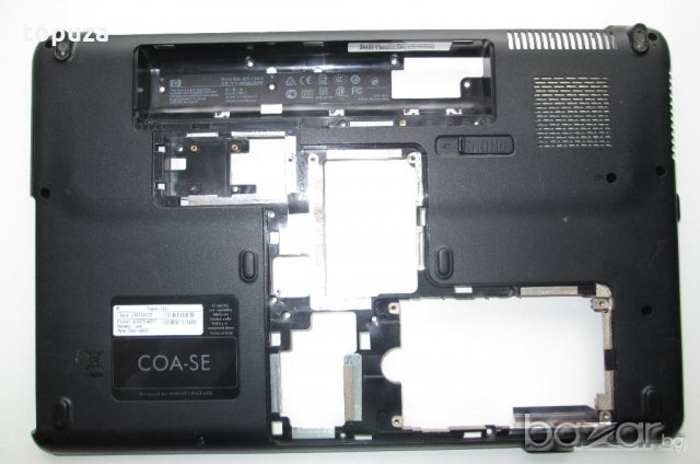 Долна основна пластмаса за лаптоп HP Compaq Presario Cq61 Ea0p6018010, снимка 1 - Части за лаптопи - 18993843
