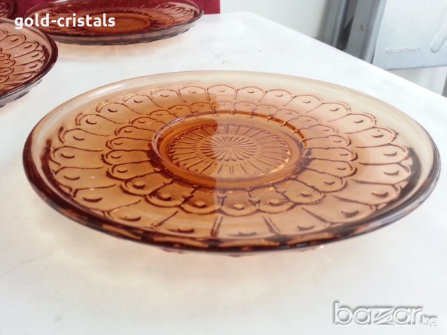 стъклени чинии цветно стъкло , снимка 9 - Антикварни и старинни предмети - 19581433