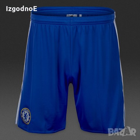 ПРОМО Оригинални къси гащи Челси Адидас Adidas Chelsea FC 2016/17 SS Hom, снимка 2 - Фен артикули - 25911603