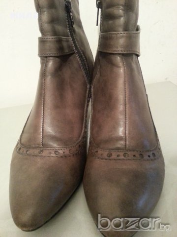 Естествена кожа боти 38 номер, снимка 4 - Дамски боти - 16511998