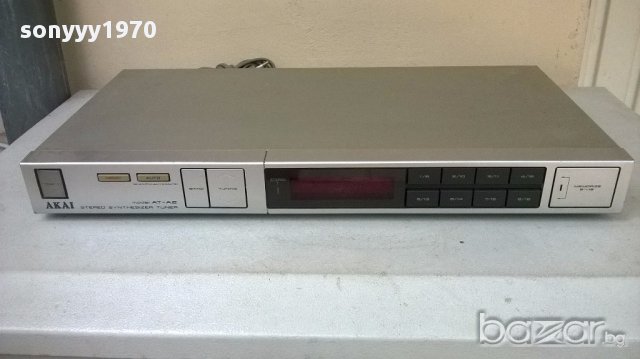 akai at-a2 stereo tuner-made in japan-внос швеицария, снимка 2 - Ресийвъри, усилватели, смесителни пултове - 18177614