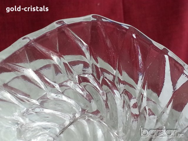 Ретро кристални купички и купа , снимка 8 - Антикварни и старинни предмети - 20598925