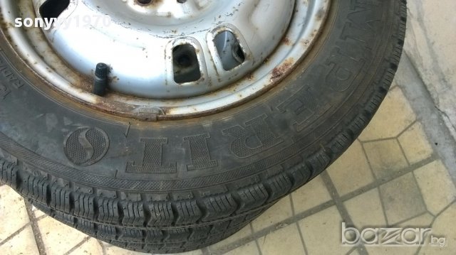 Semperit-4 гуми с 4 джанти-внос швеицария, снимка 2 - Гуми и джанти - 15067833