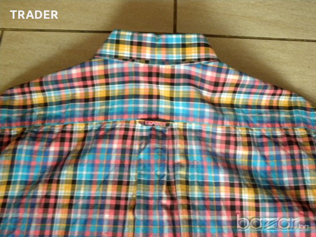 Мъжка  риза дълъг ръкав GANT , 100% памук, снимка 16 - Ризи - 18195929