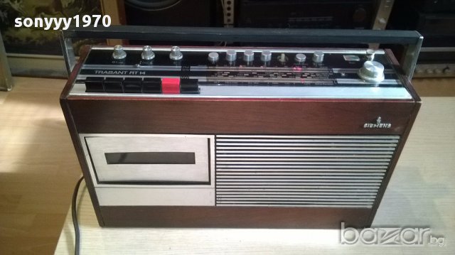 Колекционерски ретро-siemens trabant rt14-germany-от швеицария, снимка 6 - Радиокасетофони, транзистори - 16061025