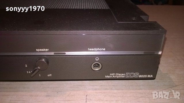 schneider dcs8025ma hifi stero main amplifier-west germany, снимка 6 - Ресийвъри, усилватели, смесителни пултове - 22092653