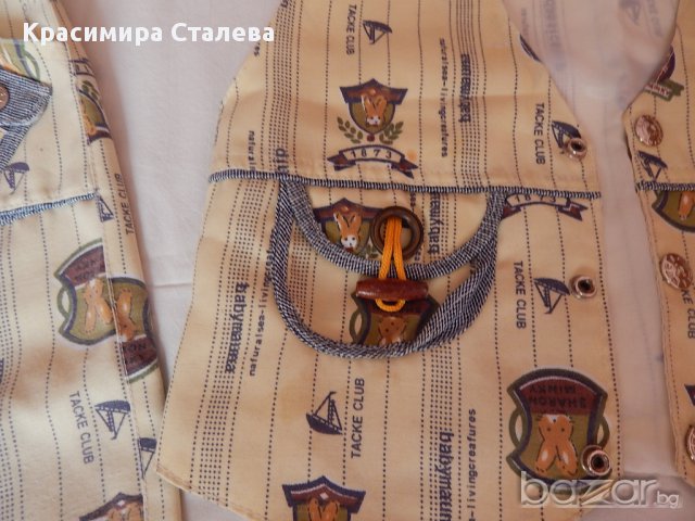 Гъзарски панталон с елек 3-4 год. , снимка 4 - Детски якета и елеци - 12558722