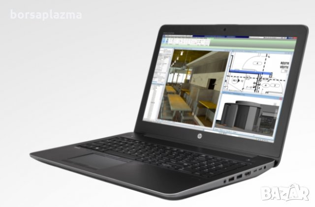 HP ZBook 15 G4, Core i7-7700HQ Quad 15.6" FHD UWVA + WebCam, 16GB 2400Mhz 1DIMM, 512GB Turbo Drive S, снимка 3 - Лаптопи за работа - 23334936