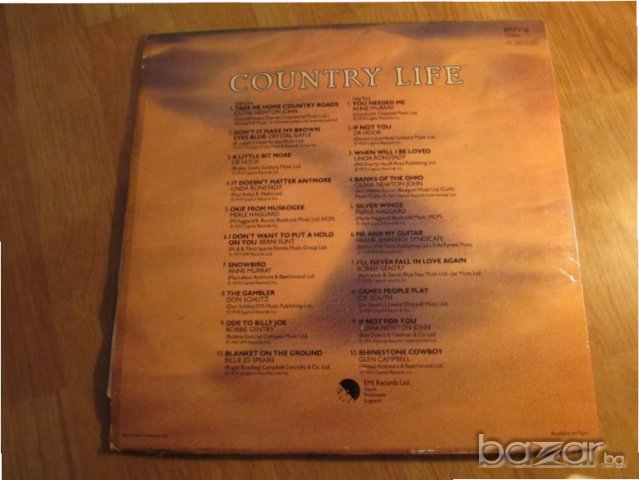 Грамофонна плоча  COUNTRY LIFE -  изд. 1979 год !Произведено и внос от Англия !, снимка 2 - Грамофонни плочи - 19796170