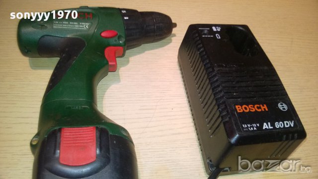 bosch 9.6v-винтоверт+зарядно+батерия-внос швеицария, снимка 6 - Винтоверти - 11061340