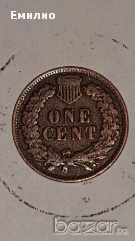1 CENT INDIAN HEAD 1907 Philadelphia Mint, снимка 1 - Нумизматика и бонистика - 16685111