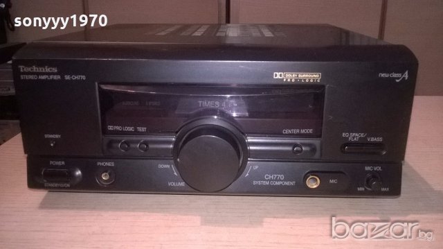 technics se-ch770-amplifier-japan-за ремонт-внос швеицария, снимка 2 - Ресийвъри, усилватели, смесителни пултове - 18426148