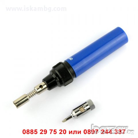 Газов поялник / горелка Средна 30w-100w 1300º C, снимка 2 - Поялници и запояване - 12394609