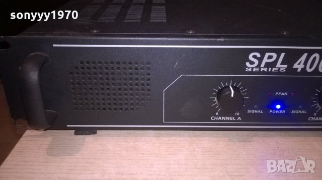 skytec spl400 stereo amplifier-внос швеицария, снимка 7 - Ресийвъри, усилватели, смесителни пултове - 22600320