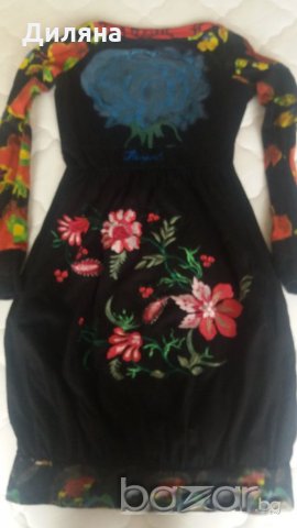 Рокля Desigual S, снимка 4 - Рокли - 20992931