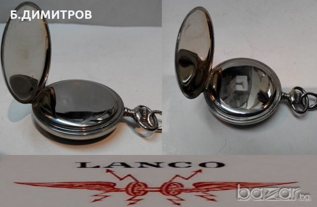 Железничарски джобен часовник LANCO, снимка 10 - Джобни - 19305705