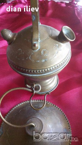 Някакъв съд от жълт метал, снимка 5 - Антикварни и старинни предмети - 13904199