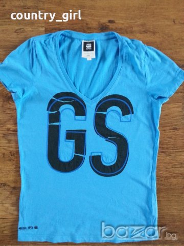 g-star lidia - страхотна дамска тениска, снимка 3 - Тениски - 21194139