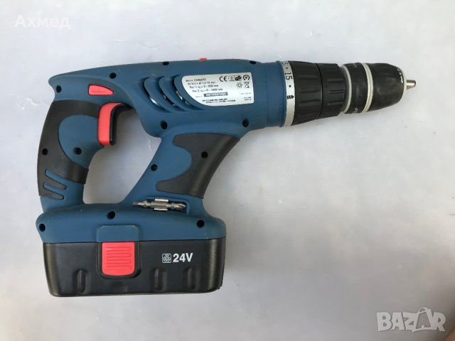 Ударна мощна бормашина TopCraft 24V като нов!, снимка 3 - Бормашини - 22396517